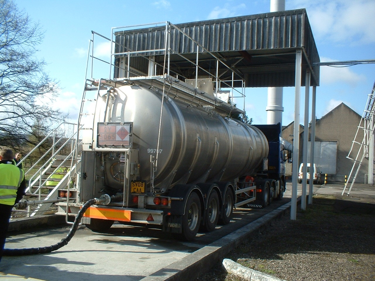 Bottom Filling Spirit Road Tanker